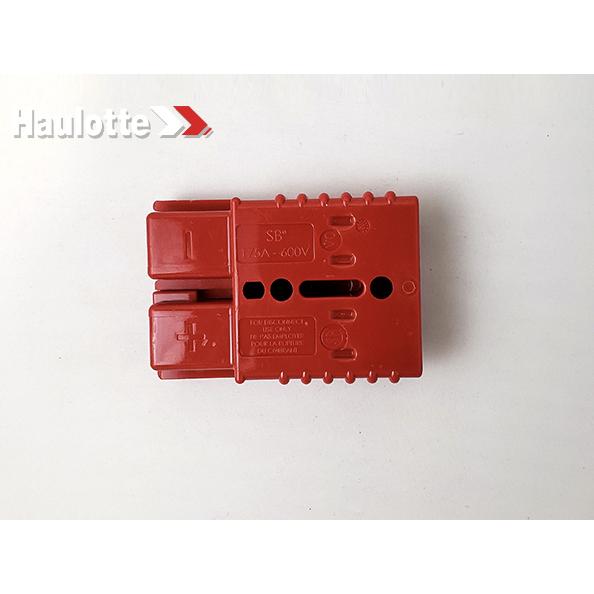 Haulotte Part # B01-09-0131 - Connector-smh Red Half
