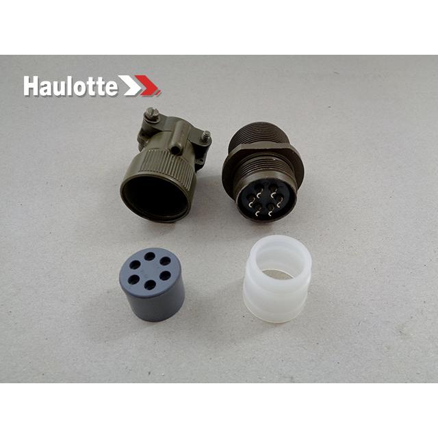 Haulotte Part # B01-09-0142 - Connector-Female-ITT Cannon