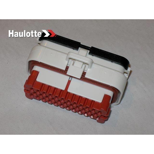 Haulotte Part # B01-09-0149 - Plug-35 Pin-AMP Tyco-White