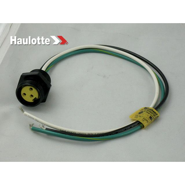 Haulotte Part # B01-10-0001 - Receptacle-control-femalex12in