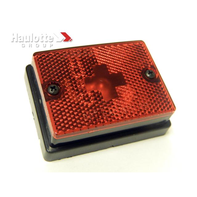 Haulotte Part # B01-10-0022 - Side Marker-red 2inx2.75in