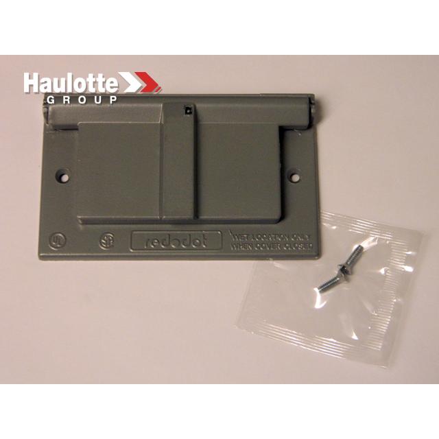 Haulotte Part # B01-10-0035 - Cover-for GFI Duplex Recep
