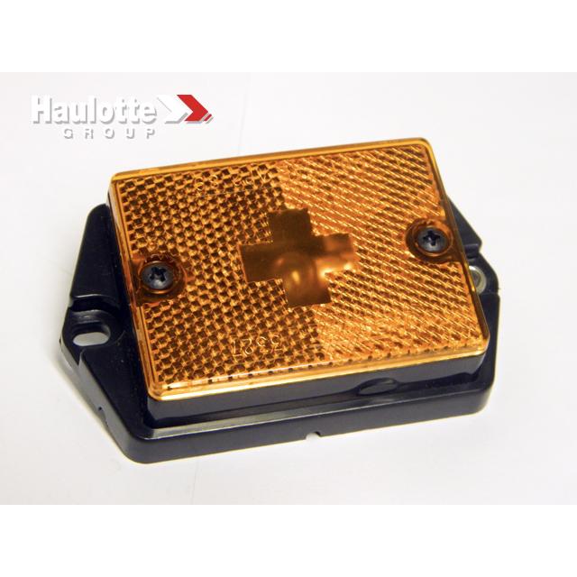 Haulotte Part # B01-10-0179 - Side Marker-amber 2in X 2.75in