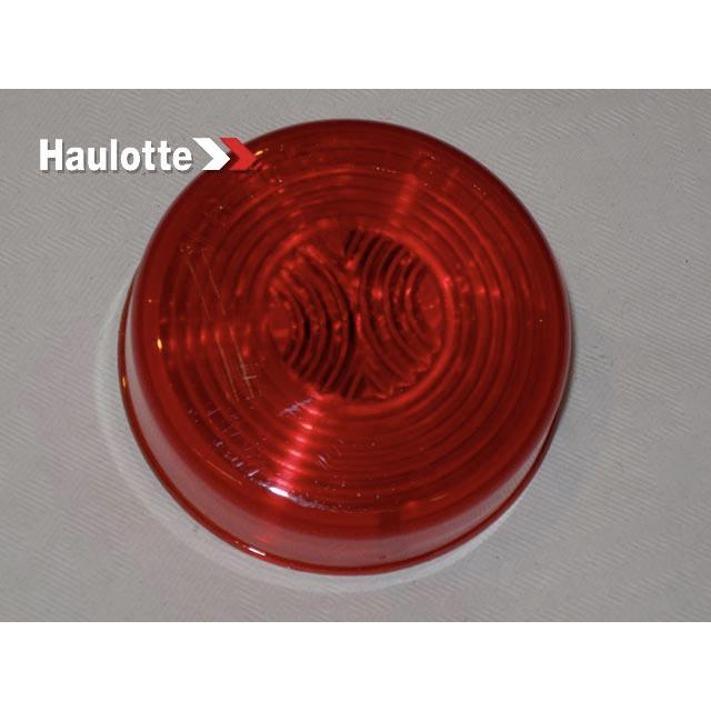 Haulotte Part # B01-10-0238 - Light-Side Marker-2in Dia-Red