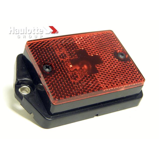 Haulotte Part # B01-10-0241 - Side Marker-red 2in X 2.75in
