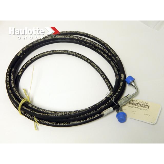 Haulotte Part # B02-01-0168 - Hose-Assy-SEV#c8-cage-jib Cyl