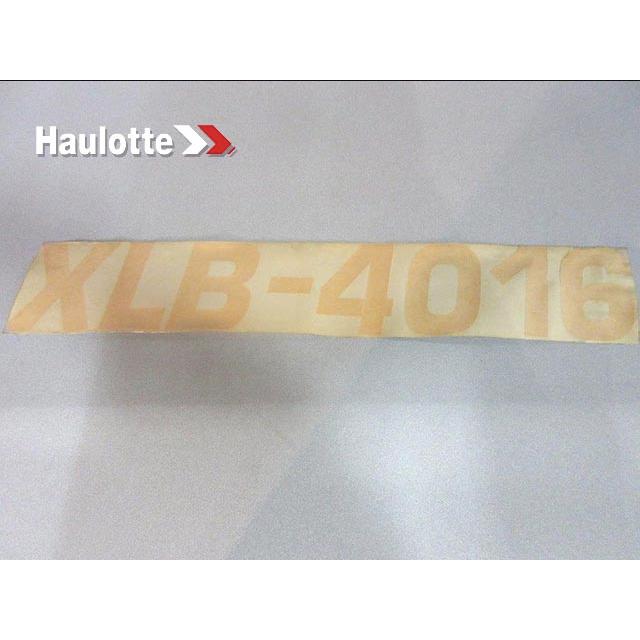 Haulotte Part # B06-00-0407 - Transfer-xlb-4016. Yellow Vin