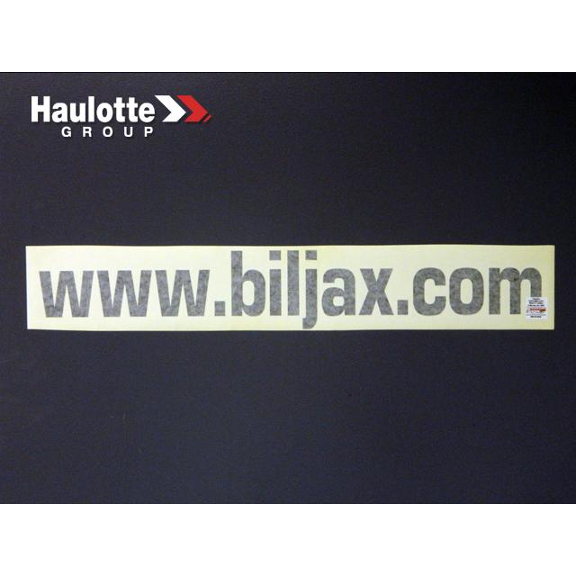 Haulotte Part # B06-00-0545 - Decal-www.biljax.com-Black Vinyl