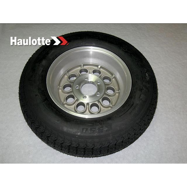 Haulotte Part # B08-02-0024 - Wheel Assy-75d14c/5h Mod Alum
