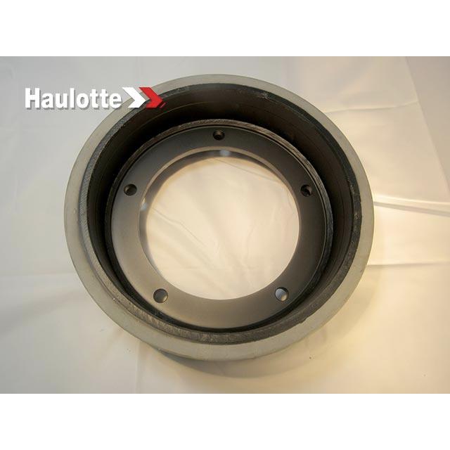 Haulotte Part # E-00437 - Wheel-12x4x10 N/m Gray-esp