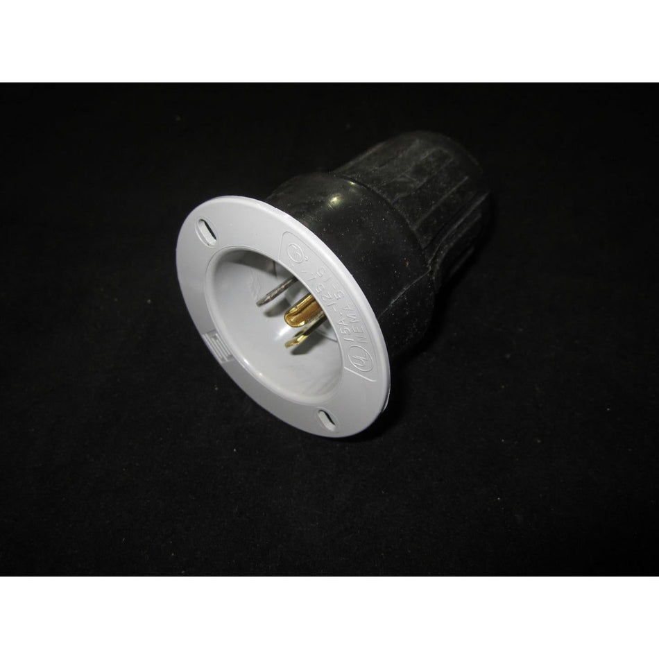 Genie Part # 105117. 105117GT - PLUG.FLG INLET.15A/125V.2PWGD