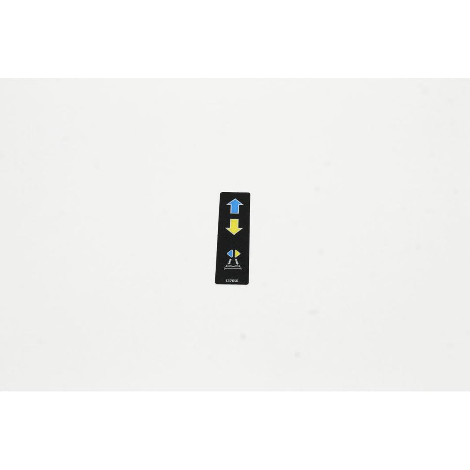 Genie Part # 137656. 137656GT - DECAL. PROPEL. GR/GRC/GS. PCON