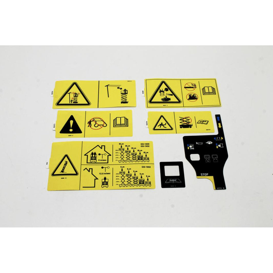Genie Part # 233269. 233269GT - DECAL KIT. 1932 COMP. SYM. CE