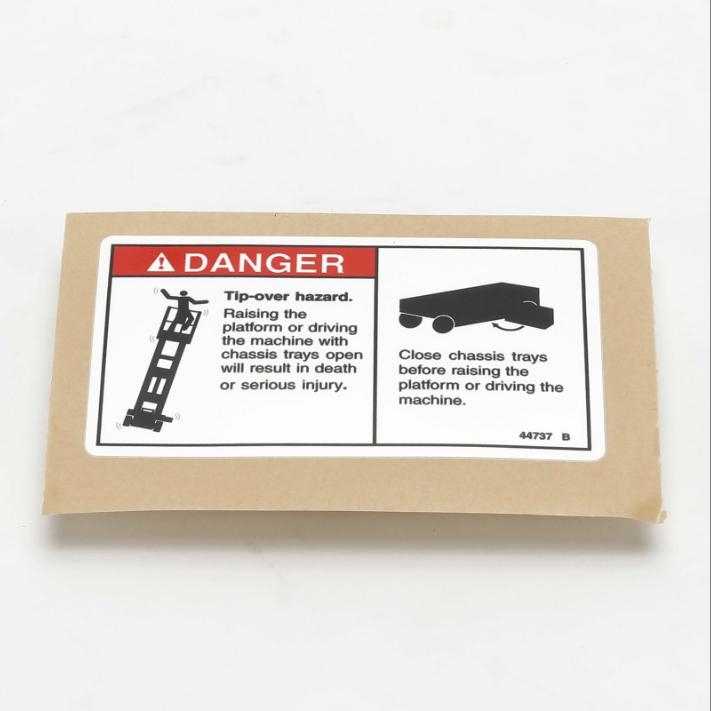 Genie Part # 28181. 28181GT - DECAL.WARN.FALL HAZARD
