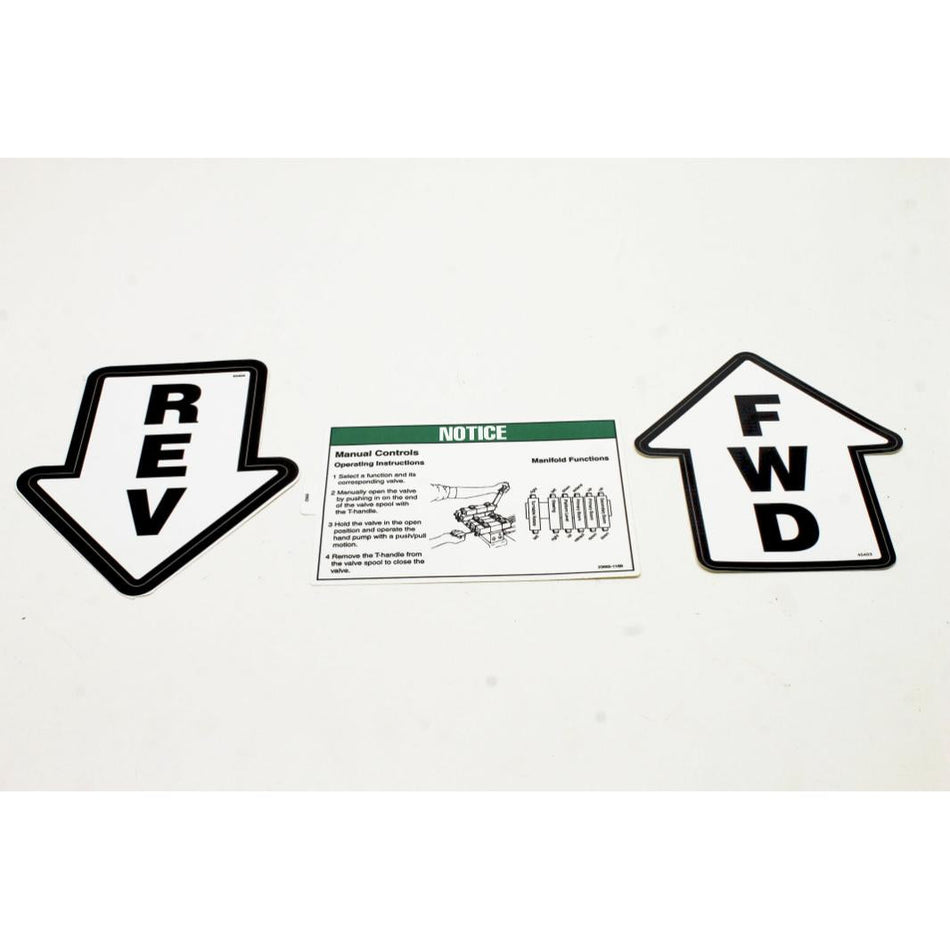 Genie Part # 29050. 29050GT - DECAL KIT. SAFETY/INSTRUC.30/20