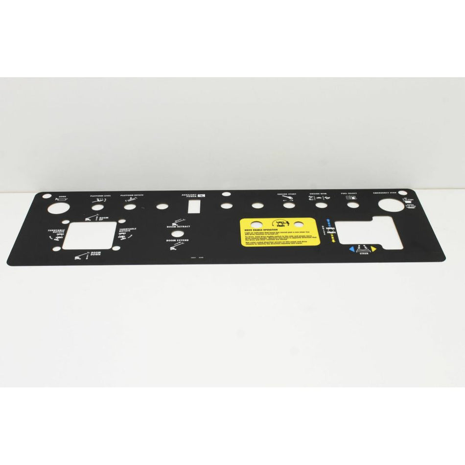 Genie Part # 32657. 32657GT - DECAL. PLATFORM CTRL PANEL***
