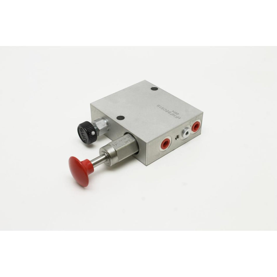 Genie Part # 42093. 42093GT - MANIFOLD. BRAKE RELEASE