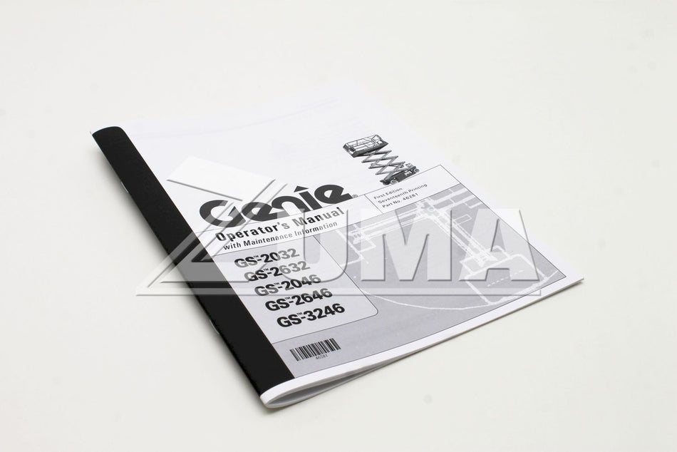 Genie Part # 46281. 46281GT - MANUAL. OPERATORS. GS-32&GS-46**