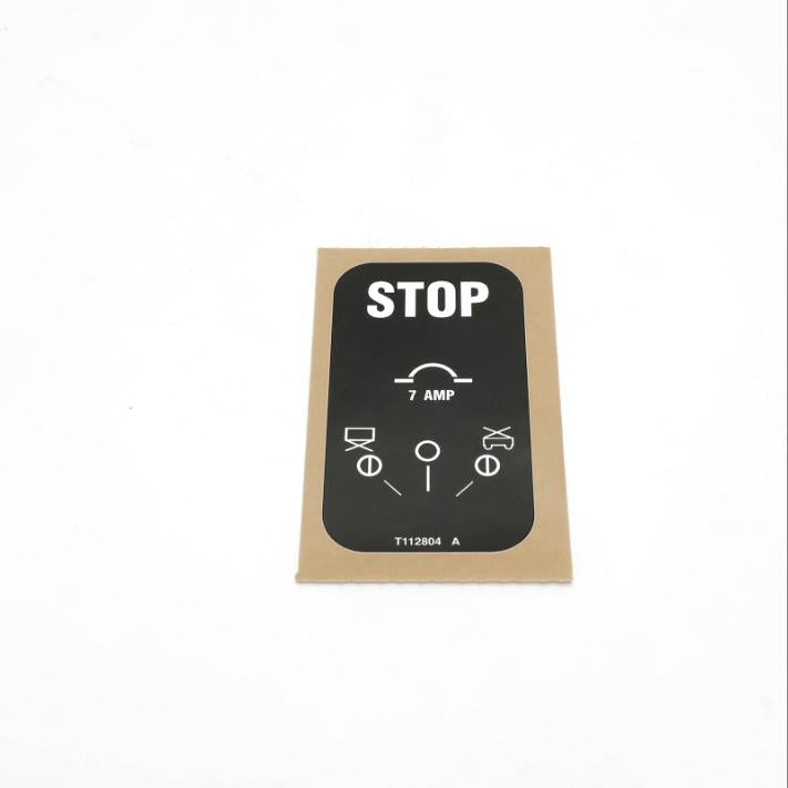 Genie Part # T112804. T112804GT - DECAL. GCON PANEL. GS