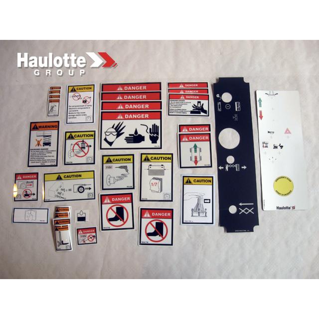 Haulotte Part # KITETIQCOMPE-US - LABEL KIT