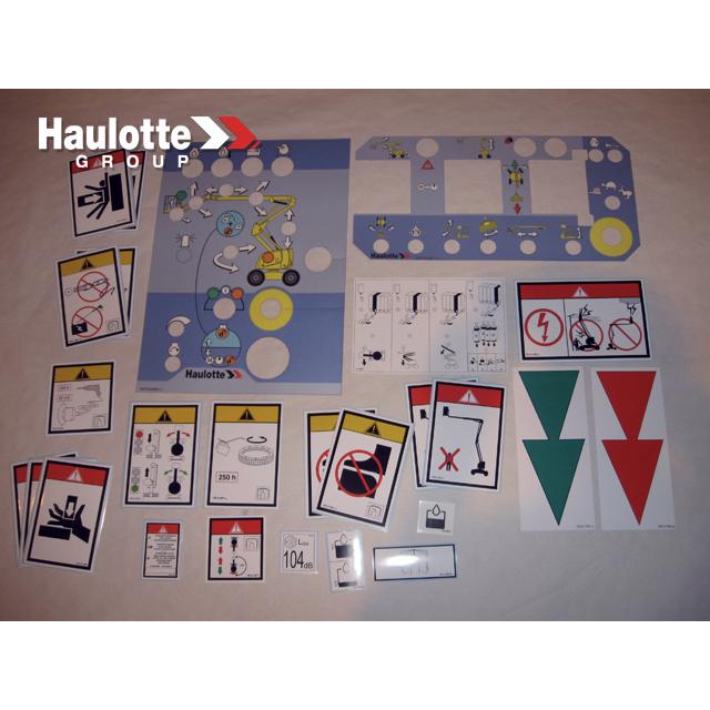 Haulotte Part # KITETIQH1618PX - STICKERS KIT