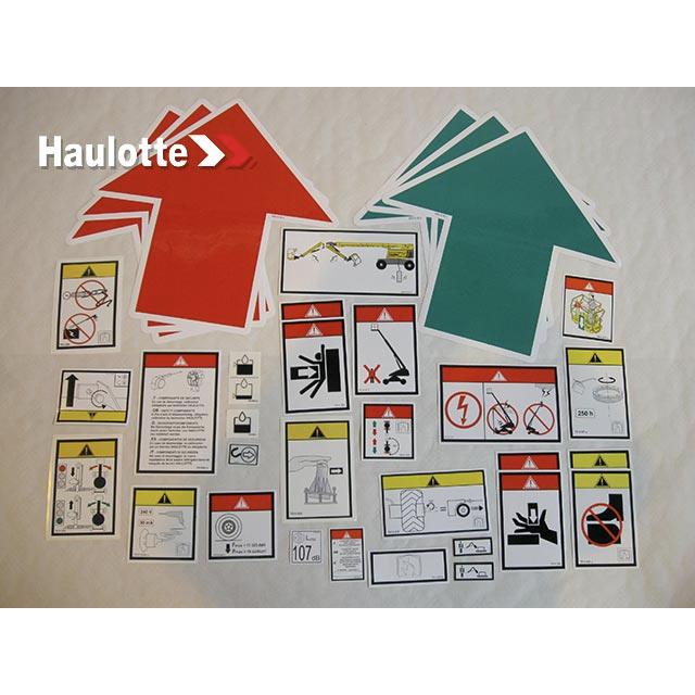 Haulotte Part # KITETIQH28TJ - LABEL KIT