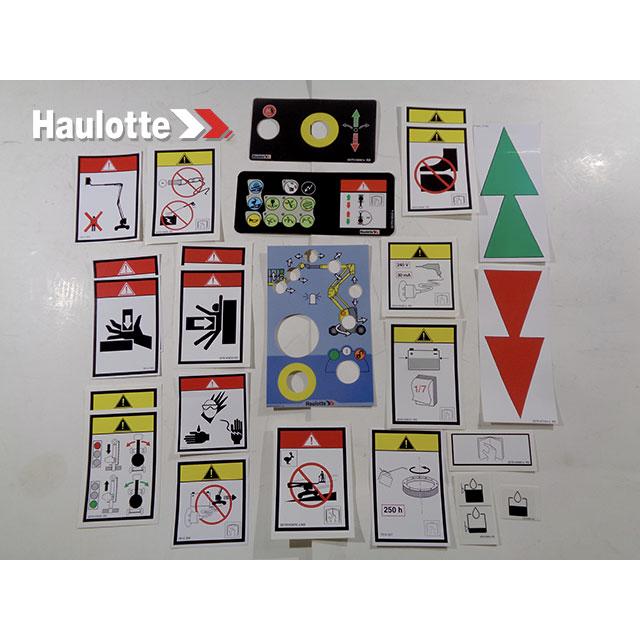 Haulotte Part # KITETIQHA15IP - STICKERS KIT