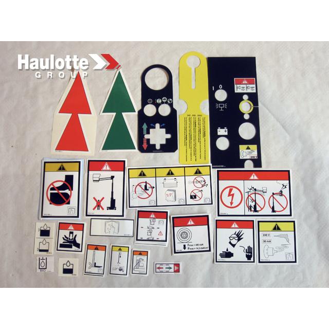 Haulotte Part # KITETIQSTAR6 - LABEL KIT
