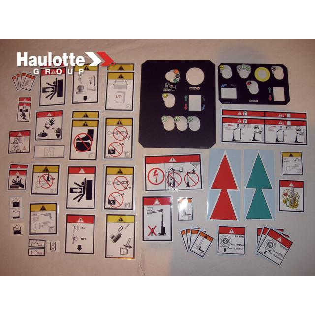 Haulotte Part # KITETIQSTAR810 - LABEL KIT