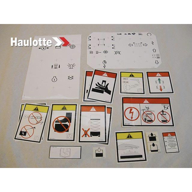 Haulotte Part # M3-10000160 - LABEL KIT