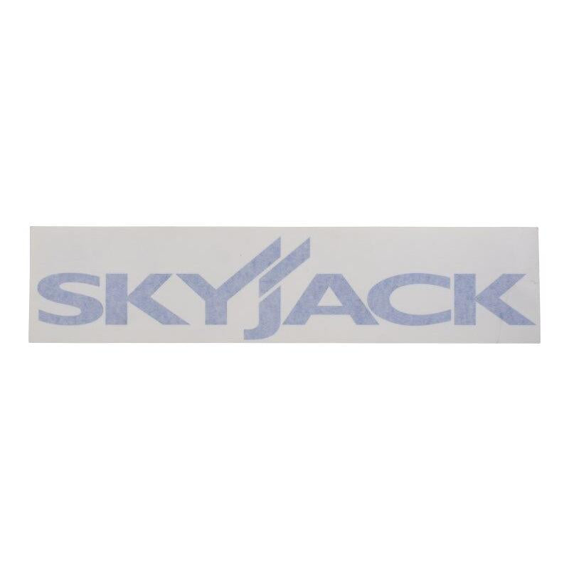 Skyjack Part # 129758 - Label. Skyjack Small Blue