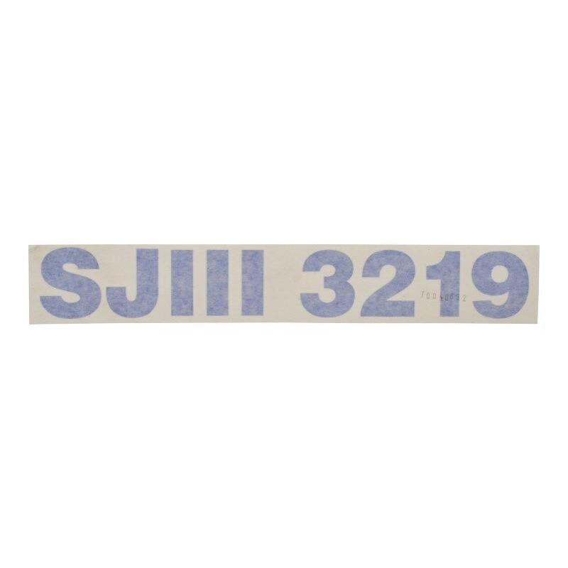Skyjack Part # 129783 - Label. SJIII 3219 E Models