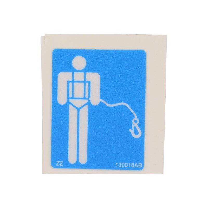 Skyjack Part # 130018 - Label. VL. Harness Anchorage P