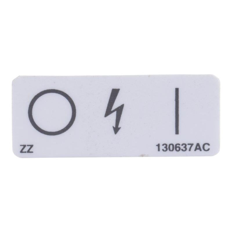 Skyjack Part # 130637 - Label. VL. On/Off Power Pictor