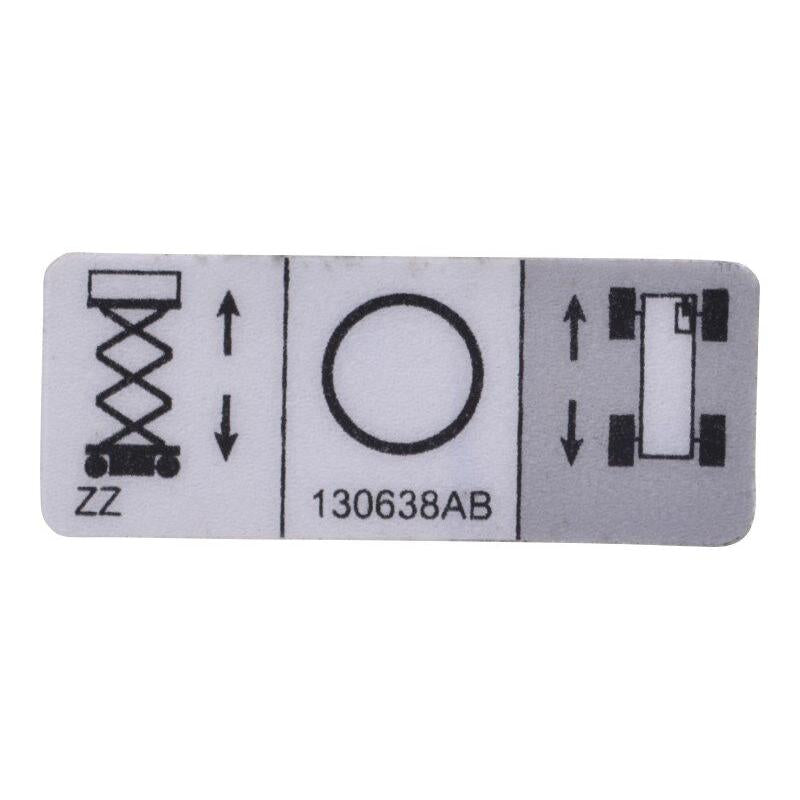 Skyjack Part # 130638 - Label. VL. Drive/Lift