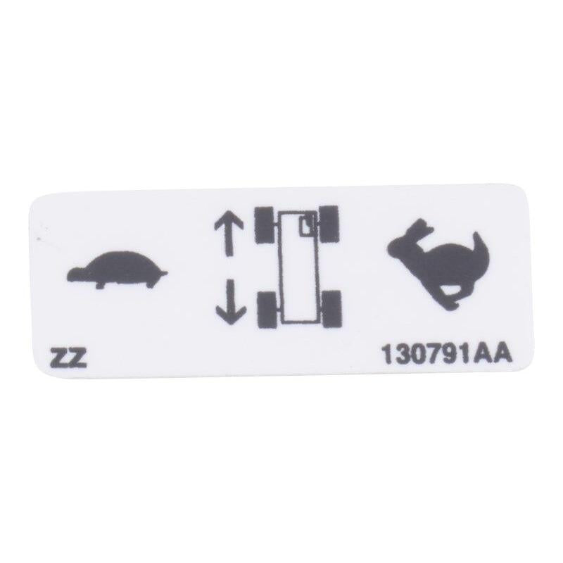 Skyjack Part # 130791 - Label. VL. Range Low/High Pict