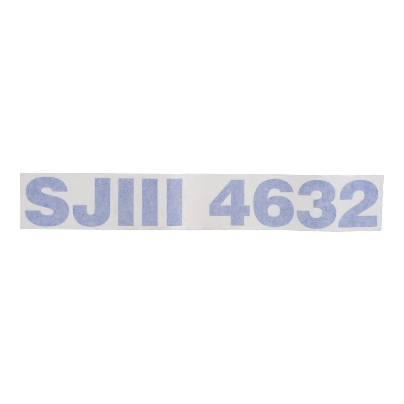 Skyjack Part # 132376 - Label. SJIII 4632 Pictorial