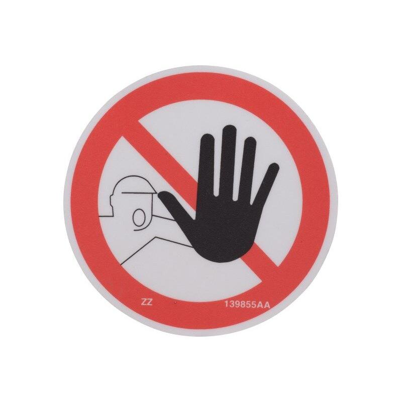 Skyjack Part # 139855 - Label. VL. Keep Clear Pictoria
