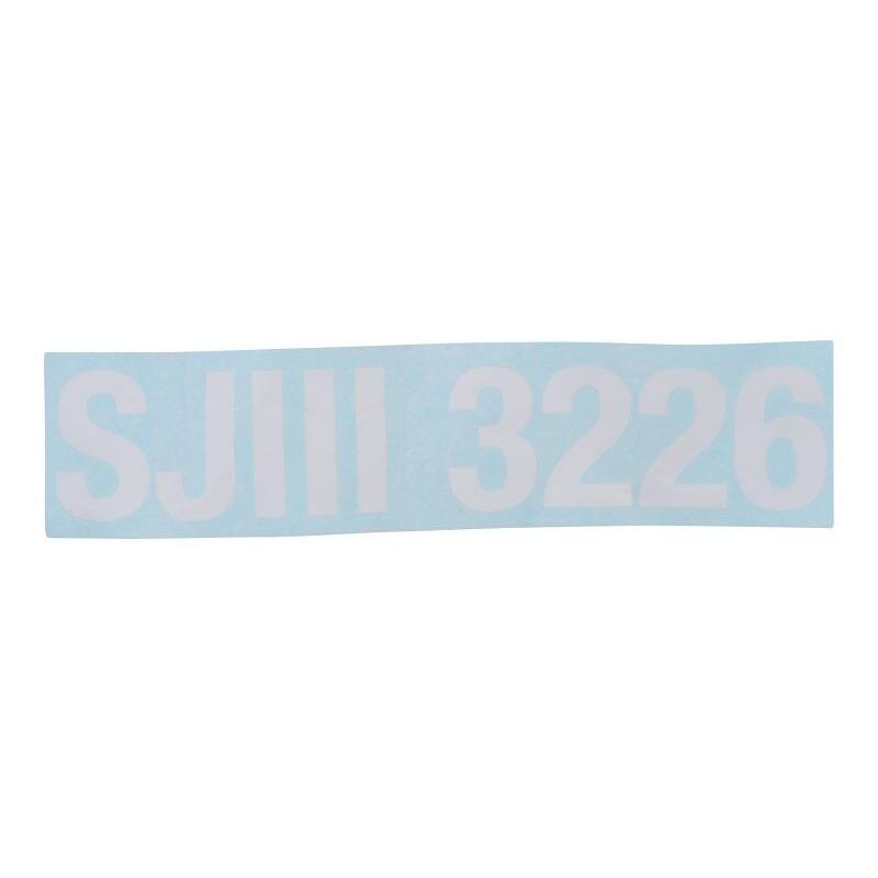 Skyjack Part # 159535 - Label. SJIII 3226 (White)