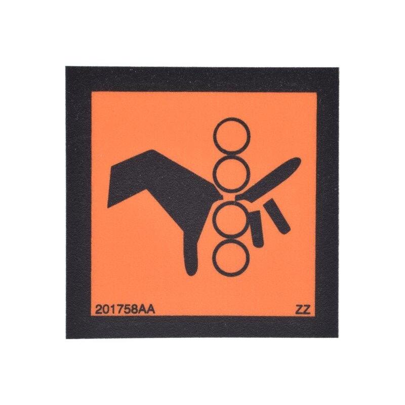 Skyjack Part # 201758 - Label. VL. Pinching Hazard