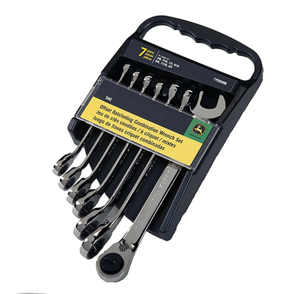 7 Piece SAE Offset Wrench Set - TY26998