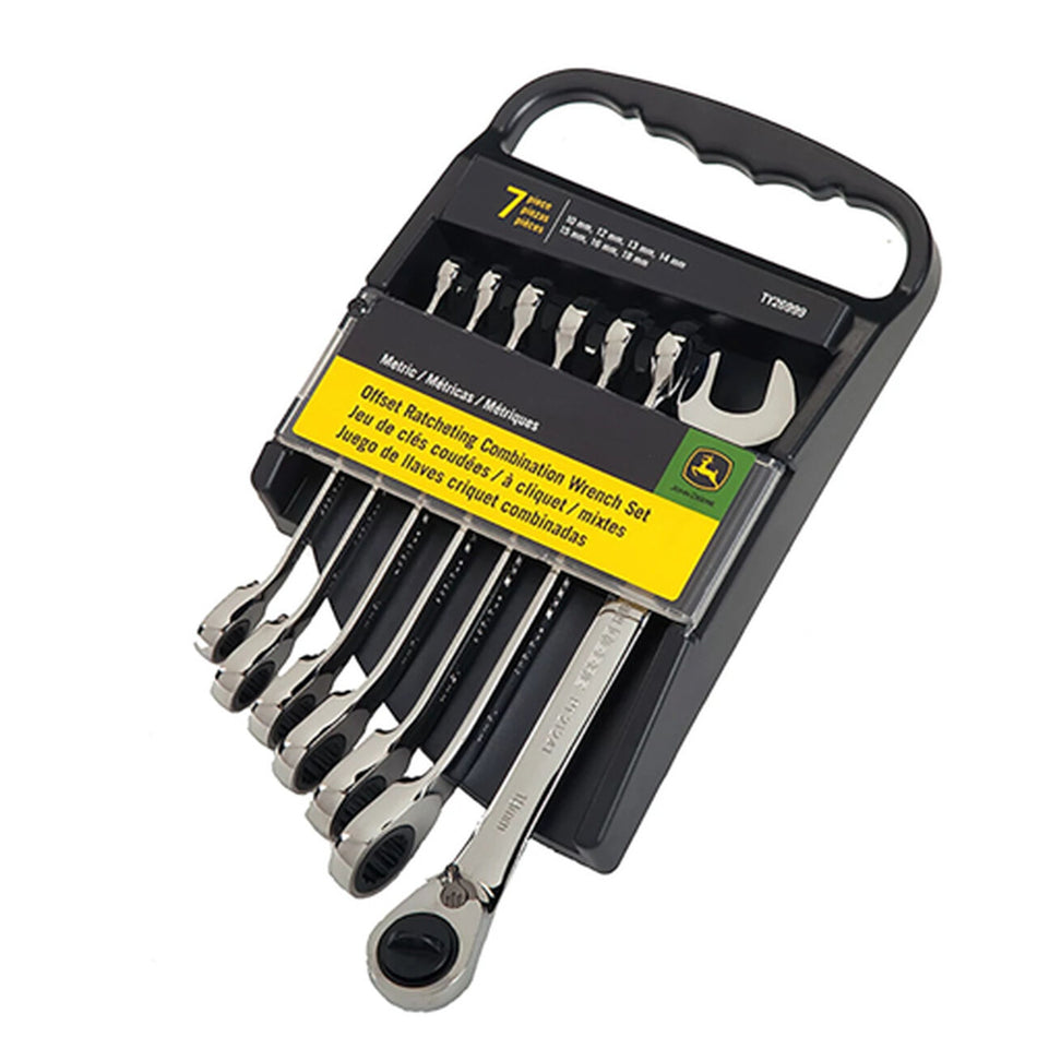 7 Piece Metric Offset Wrench Set - TY26999